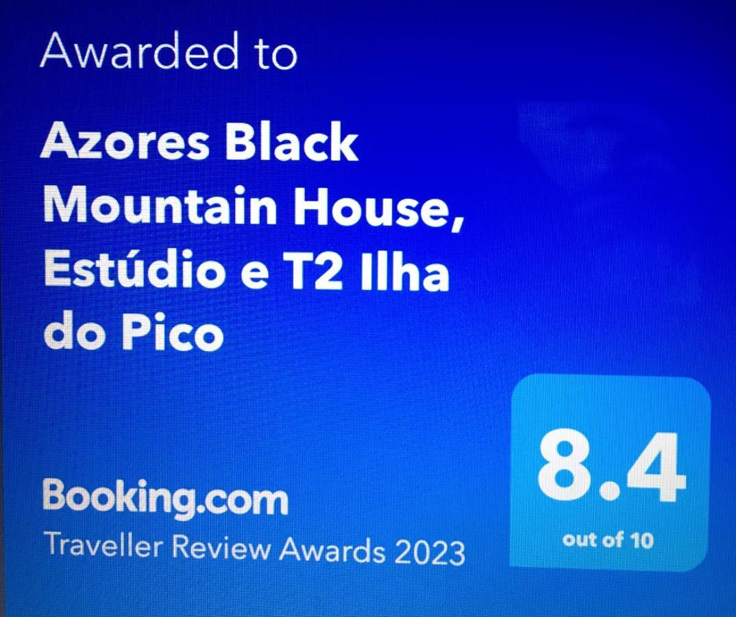 São Roque do Pico Azores Black Mountain House, Estudio E T2 Ilha Do Pico מראה חיצוני תמונה